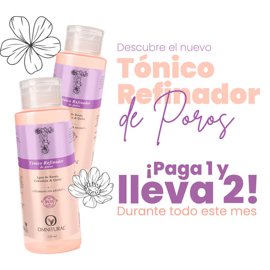 TÓNICO REFINADOR DE POROS 2X1