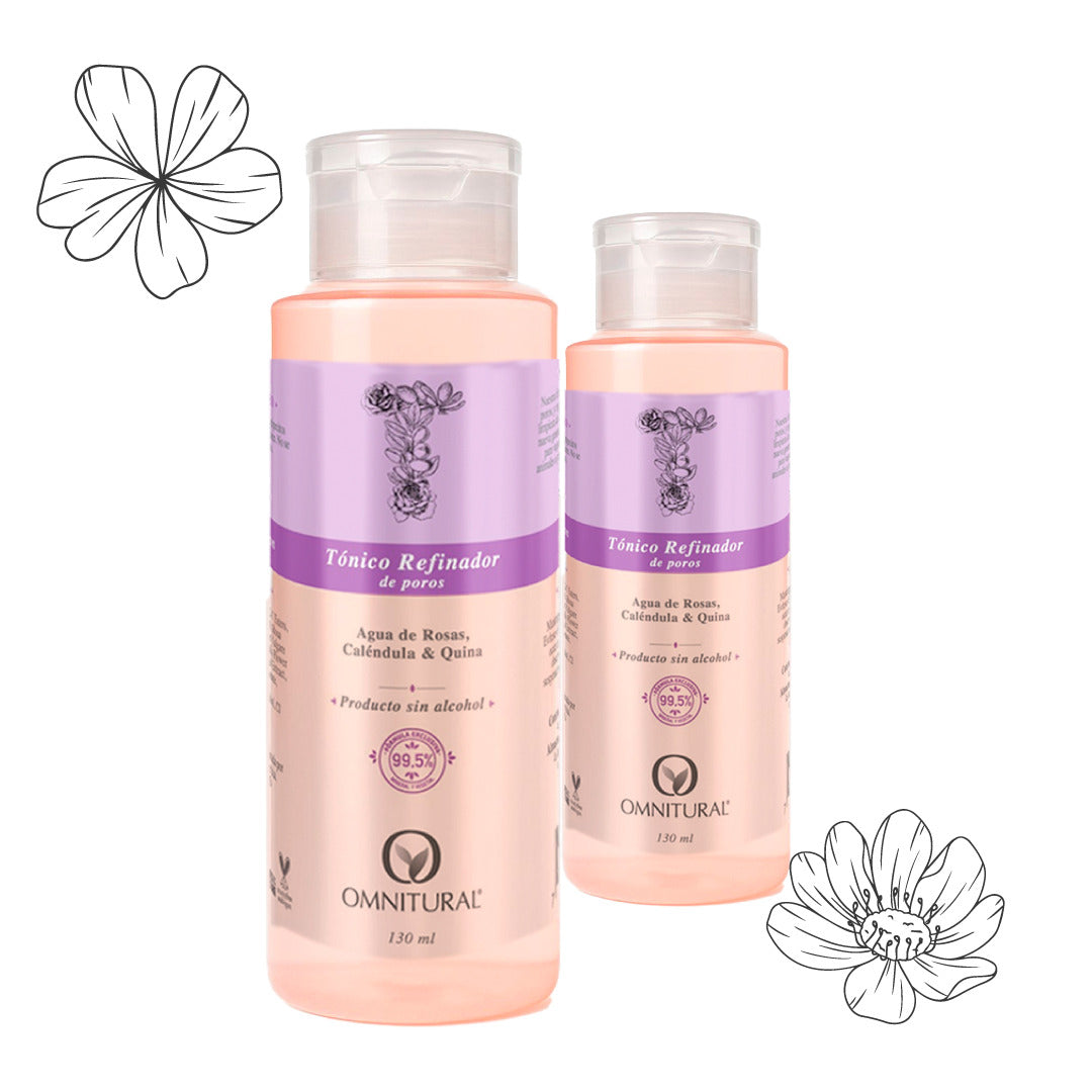 TÓNICO REFINADOR DE POROS 2X1
