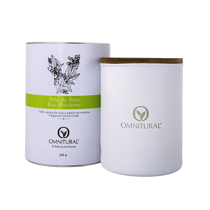 VELA AROMÁTICA DE SOYA - KEY BISCAYNE (200 g)