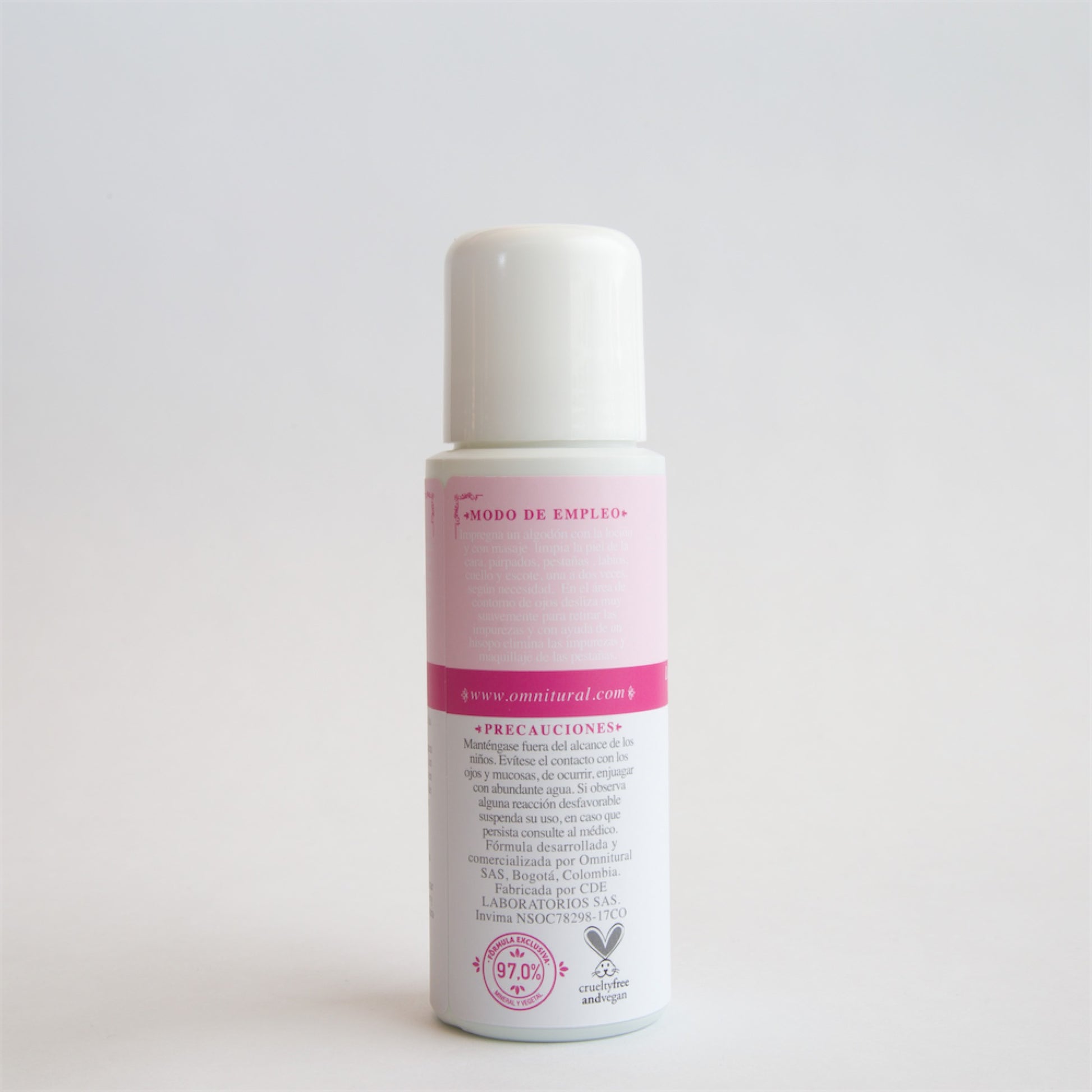 LOCIÓN DESMAQUILLADORA & LIMPIADORA