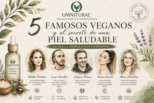 5 famosos veganos y el secreto de una piel saludable | Omnitural